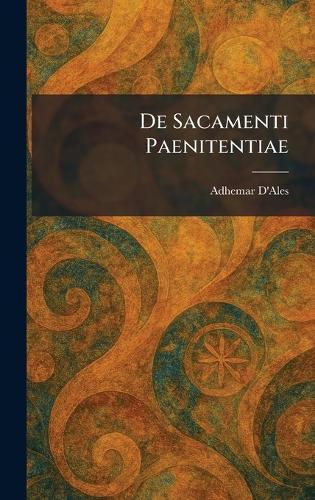 De Sacamenti Paenitentiae