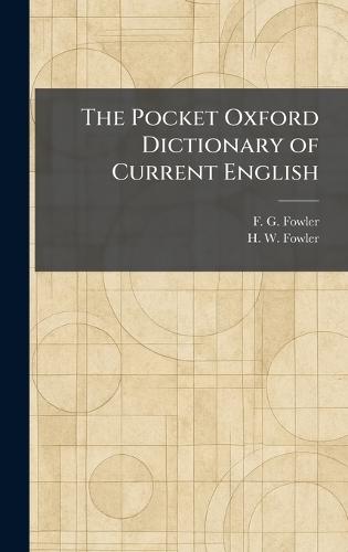The Pocket Oxford Dictionary of Current English