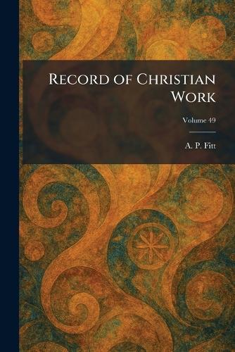Record of Christian Work