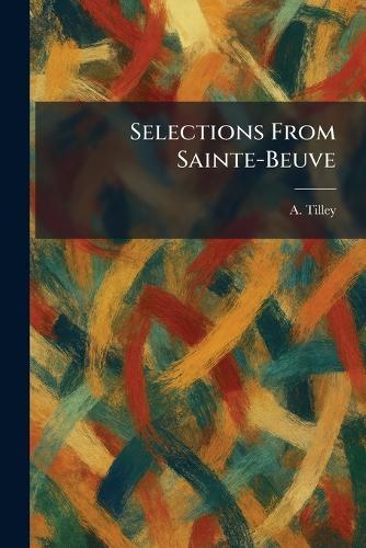 Selections From Sainte-Beuve