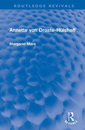 Annette von Droste-Hülshoff