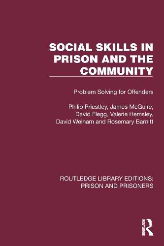 Social Skills in Prison and the Community: Problem-Solving for Offenders