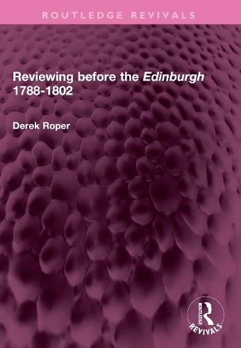 Reviewing before the Edinburgh 1788-1802