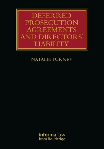 Deferred Prosecution Agreements and Directors’ Liability
