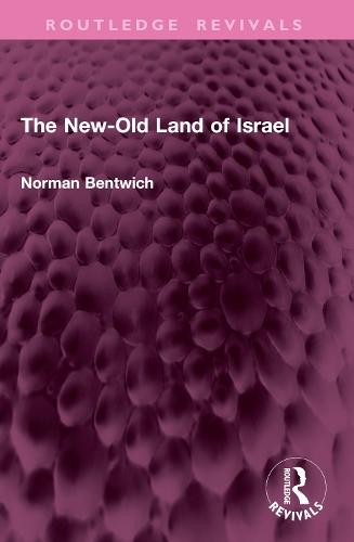 The New-Old Land of Israel
