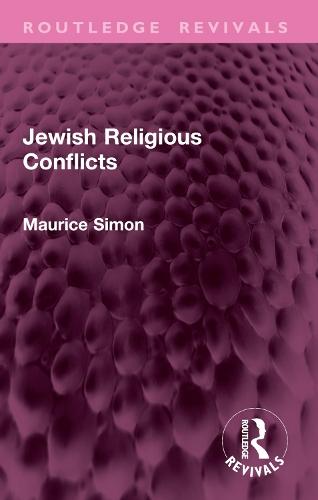 Jewish Religious Conflicts