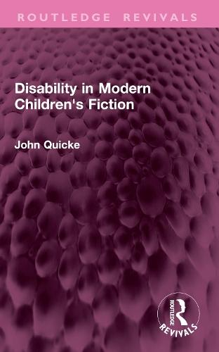 Disability in Modern Children's Fiction
