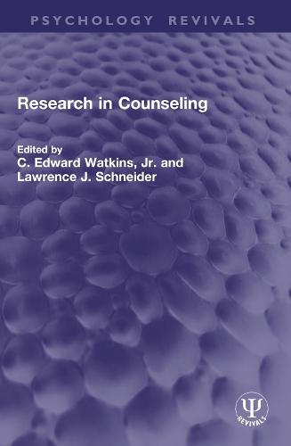 Research in Counseling