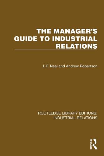 The Manager's Guide to Industrial Relations