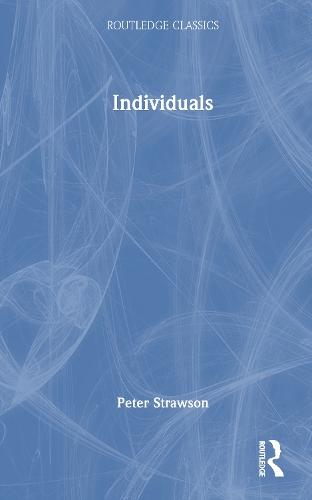 Individuals: An Essay in Descriptive Metaphysics