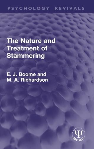 The Nature and Treatment of Stammering