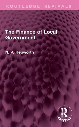 The Finance of Local Government