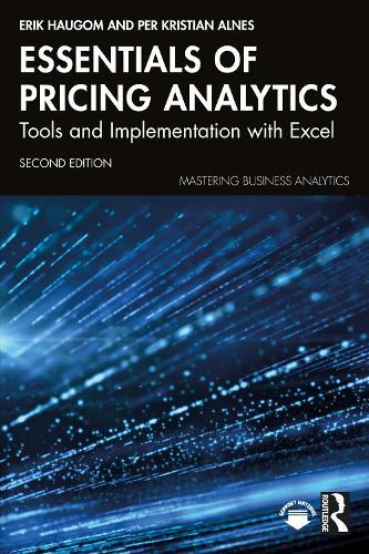 Essentials of Pricing Analytics: Tools and Implementation with Excel