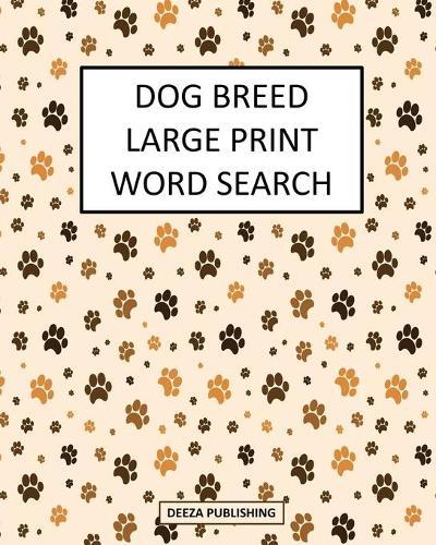 Dog Breed Large Print Word Search