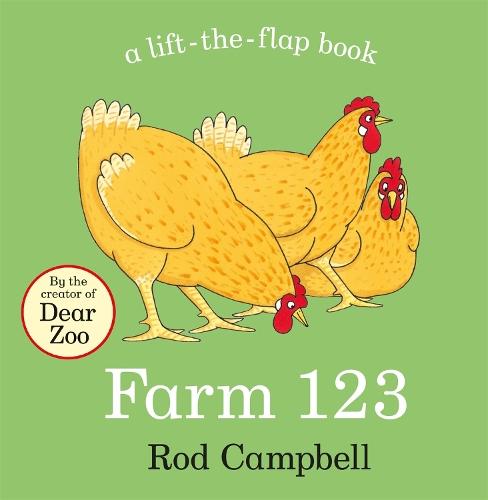 Farm 123: A lift-the-flap book by the creator of Dear Zoo
