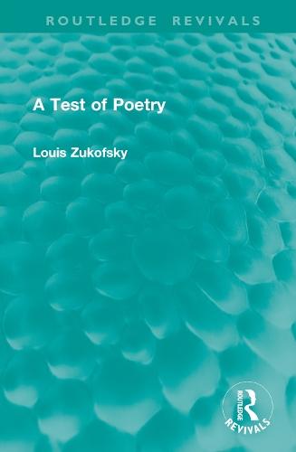 A Test of Poetry