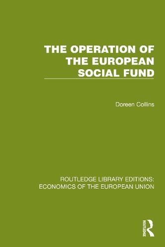 The Operation of the European Social Fund