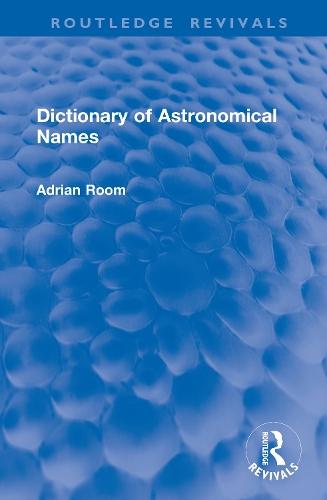 Dictionary of Astronomical Names