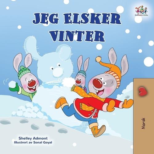 I Love Winter (Norwegian Book for Kids)