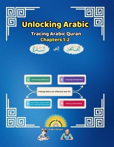 Unlocking Arabic: Tracing Arabic Quran Chapters 1-2 (Right to Left Edition)