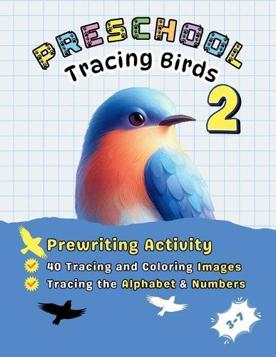 Preschool: Trace-Color-Learn with Birds 2