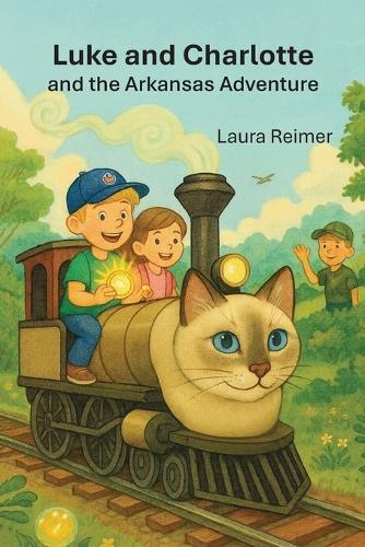 Luke and Charlotte and the Arkansas Adventure: Children's gift; trains; cats; easy to read; illustrated