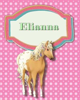 Handwriting and Illustration Story Paper 120 Pages Elianna: Primary Grades Handwriting Book