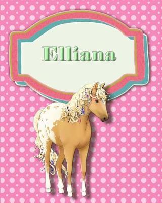 Handwriting and Illustration Story Paper 120 Pages Elliana: Primary Grades Handwriting Book