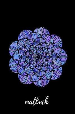 malbuch: Blanko Malbuch f r Erwachsene & Jugendliche - Skizzenbuch Zeichenbuch Blankobuch- Tagebuch zum selbst gestalten - 6x9 (ca. DIN A5) - 100 Seiten Wei es Papier - Soft Cover Mandala Design Lila2