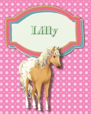 Handwriting and Illustration Story Paper 120 Pages Lilly: Primary Grades Handwriting Book