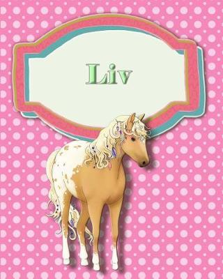 Handwriting and Illustration Story Paper 120 Pages Liv: Primary Grades Handwriting Book