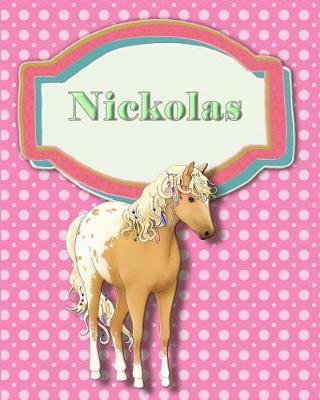 Handwriting and Illustration Story Paper 120 Pages Nickolas: Primary Grades Handwriting Book