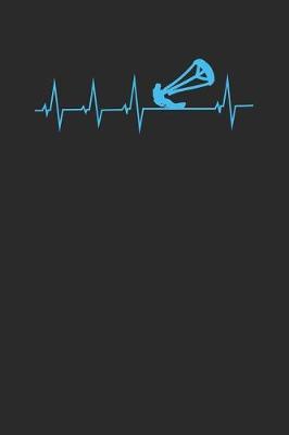 Kitesurfing Heartbeat: Kitesurfing Notebook, Graph Paper (6 x 9 - 120 pages) Sports And Recreations Themed Notebook for Daily Journal, Diary, and Gift