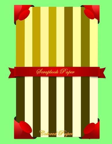 Scrapbook Paper: Colored sheet