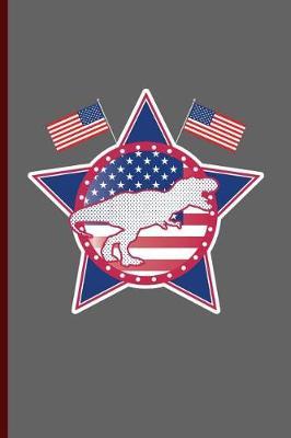 Freedom Dinosaur Dino: USA Independence Day notebooks gift (6x9) Lined notebook to write in