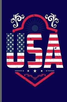 USA: USA Independence Day notebooks gift (6x9) Dot Grid notebook to write in