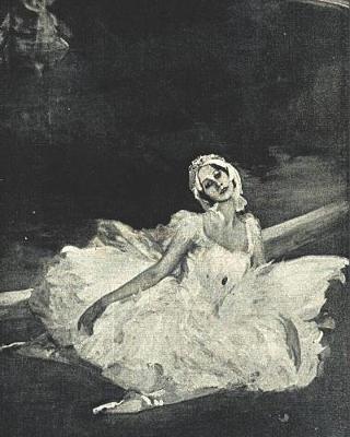 Anna Pavlova Dying Swan: Journal Notebook for Dancer With Blank Lined Pages With 24 Quotes from Russian Ballerina Anna Pavlova