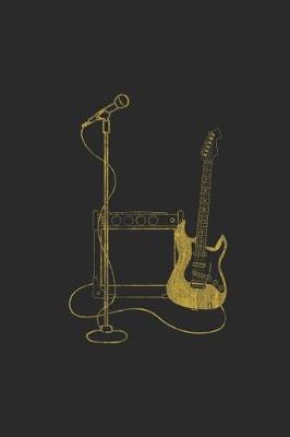 Microphone And Guitar: Guitars Notebook, Graph Paper (6 x 9 - 120 pages) Musical Instruments Themed Notebook for Daily Journal, Diary, and Gift