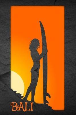 Bali: Bodysurfing Water Sport Music Notebook - 120 Pages 6x9 Blank Music Sheet Composition