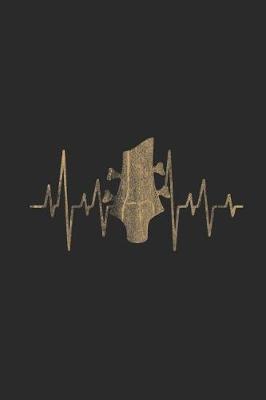 Bass Guitar Heartbeat: Bass Guitar Notebook, Graph Paper (6 x 9 - 120 pages) Musical Instruments Themed Notebook for Daily Journal, Diary, and Gift