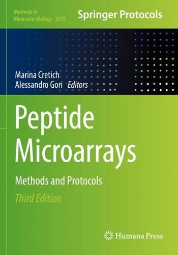 Peptide Microarrays: Methods and Protocols