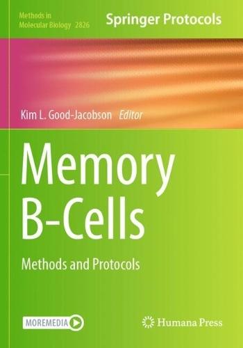 Memory B-Cells: Methods and Protocols