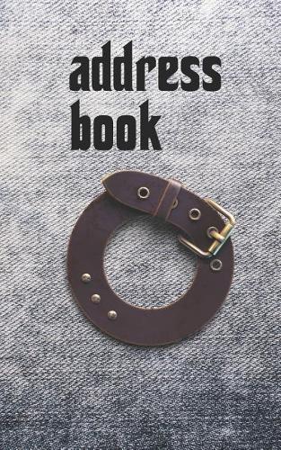 Address Book: Belts & Jeans Motif Monogram Letter O