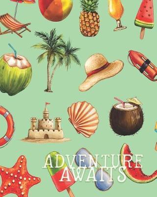 Adventure Awaits: Write and Draw Travel Journal Notebook