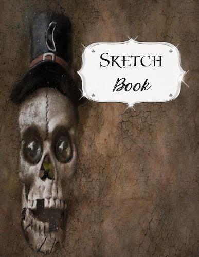 Sketch Book: Halloween Sketchbook Scetchpad for Drawing or Doodling Notebook Pad for Creative Artists #2 Skull