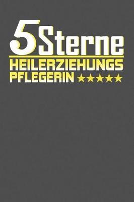 5 Sterne Heilerziehungspflegerin: Punktiertes Notizbuch mit 120 Seiten - 15x23cm (ca. DIN A5)