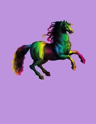 Rainbow Horse Notebook: A Beautiful Rainbow Horse Notebook To Write In