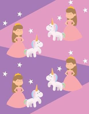 Blank Sketchbook for Girls - Princess and Unicorns: Variety of Templates Draw and Create Your Own Comic Book: 8.5 x 11 with 120 Pages Journal Notebook comic panel for artists of all levels (Blank Comic Books)