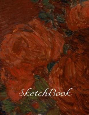 SketchBook: (Red Rose Edition) Artist Sketchbook, 8.5 X 11, 108 pages, Sketching, Drawing, Doodling, Creative Diary and Art Journal