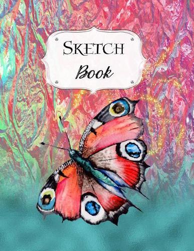 Sketch Book: Butterfly Sketchbook Scetchpad for Drawing or Doodling Notebook Pad for Creative Artists #3